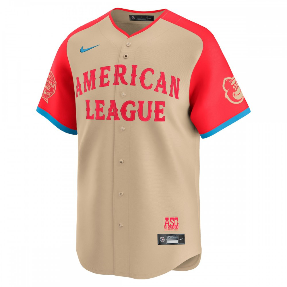 Adley Rutschman American League 2024 MLB All-Star Game Limited Player Jersey - Cream-Pro Kit Vault | Brand New 26/27 Sports Jerseys